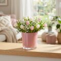Vaso in vetro Ø11,5 cm H10,8 cm rosa antico | Floristik24.it