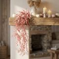 Eucalipto artificiale appeso pianta artificiale rosa autunnale 150 cm | Floristik24.it