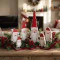 Babbo Natale 17cm 6 pezzi | Floristik24.it