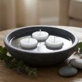 Candele votive Luce sacrificale Luci di ricambio in bianco 10 pezzi | Floristik24.it