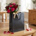 Busta regalo busta regalo nera 26×12×32 cm 1 pz | Floristik24.it