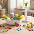 Farfalla uccello in legno Decorazione da controllare assortita 2cm | Floristik24.it