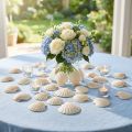 Decorazione a conchiglia Capesante al naturale 3,5cm–4cm 300g | Floristik24.it