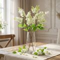 Ramo lilla bianco 84 cm | Floristik24.it