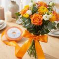 Nastro regalo e decorativo 15 mm x 50 m Arancione | Floristik24.it
