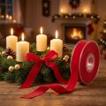 Nastro di velluto rosso decorativo nastro di velluto 15mm 7m | Floristik24.it