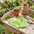 Guanti da giardinaggio Kixx taglia 7 verde chiaro, lime | Floristik24.it