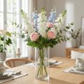 Levkoje Fiore artificiale bianco Fiore artificiale stelo 78 cm | Floristik24.it