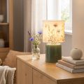 Lampada da tavolo a LED con motivo floreale per un'illuminazione elegante del soggiorno, 23 cm | Floristik24.it
