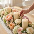 Candela a colonna 120/60 crema 16 pz | Floristik24.it