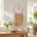 Decorazione murale marittima con vere stelle marine Ø26,5 cm H65 cm | Floristik24.it