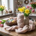 Lunte Wool Lunte realizzato in lana naturale resistente al colore, colorato 10 m | Floristik24.it