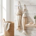 Decorazione pesce in legno ciondolo marittimo Paulownia legno 27cm 2pz | Floristik24.it