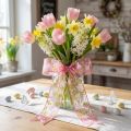 Nastro di organza farfalla 25 mm nastro decorativo rosa nastro regalo 20 m | Floristik24.it