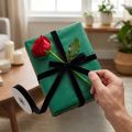 Nastro di velluto nero decorativo nastro regalo 20mm 10m | Floristik24.it