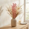 Fiori secchi di cardo fragola, rosa antica, 50 cm, 100 g, fiori artificiali decorativi | Floristik24.it