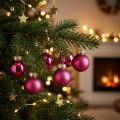 Mini palline di vetro Palline per albero di Natale rosa Ø2,5 cm 22 pz | Floristik24.it