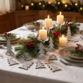 Albero di Natale scintillante da spargere 4 cm 48 pz | Floristik24.it
