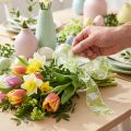 Nastro decorativo con farfalle Nastro regalo in organza verde da 25 mm 20 m | Floristik24.it
