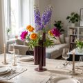 Vaso sottile e moderno per un'elegante decorazione della tavola; vaso decorativo esclusivo dal design accattivante; 31 cm | Floristik24.it