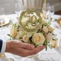 Anniversario numero 70 in oro | Floristik24.it