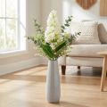 Pannocchia Ortensia Crema Bianco Ortensia Artificiale Fiore di Seta 98 cm | Floristik24.it