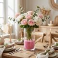 Colore sabbia 0,1 mm - 0,5 mm rosa 2 kg | Floristik24.it