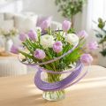 Filo piatto di alluminio, lavanda, 5 mm, 10 m, filo decorativo, filo artigianale | Floristik24.it