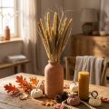 Floristica secca Grano Mazzo di pannocchie di miglio essiccate 45 cm | Floristik24.it