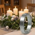 Nastro piatto in alluminio, argento opaco, 20 mm x 5 m - nastro decorativo, artigianato, fai da te | Floristik24.it