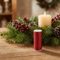 Filo effetto brodo rosso Ø0,30mm 100g 140m - Decorazione ideale per Natale e artigianato | Floristik24.it