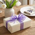 Nastro regalo decorativo nastro raso viola 3 mm × 50 m | Floristik24.it