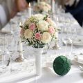 Porta bouquet da sposa in schiuma floreale Ø8 cm 6 pz | Floristik24.it