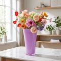 Vaso "Fizzy" Ø20cm H35cm Viola 1 pz | Floristik24.it