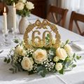 Anniversario numero 60 in oro | Floristik24.it