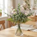 Fiori di seta artificiale, salvia in mazzetto, fiore di seta salvia viola L28cm 4pz | Floristik24.it