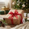Nastro regalo, nastro natalizio, nastro natalizio Buon Natale 25mm 18m | Floristik24.it