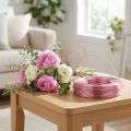 Filo di alluminio Ø2mm 500g 60m rosa - Flessibile, versatile per fioristica, fai da te e decorazione | Floristik24.it