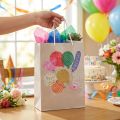 Sacchetto regalo "Buon Compleanno" in carta per compleanno 26×14×36cm 2 pezzi | Floristik24.it