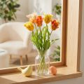 Tulipani artificiali per decorare con stile il soggiorno e per le occasioni primaverili, 53 cm | Floristik24.it