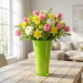 Vaso “Fizzy” Ø20cm H35cm verde mela 1 pz | Floristik24.it
