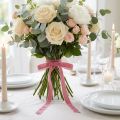 Nastro di velluto rosa antico nastro decorativo velluto 20mm 10m | Floristik24.it
