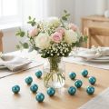 Perline decorative Ø2cm turchese 12 pz | Floristik24.it
