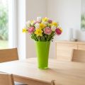 Vaso “Fizzy” Ø14,6 cm H21 cm verde mela 1 pz | Floristik24.it