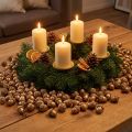 Frutti autunnali dorati, decorazioni autunnali festive, ghiande decorative naturali, decorazione dell'Avvento Ø1,5 – 2,5 cm L1,5 – 3 cm 300 g | Floristik24.it