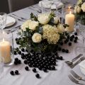 Perline decorative Ø8mm nere, 250 pezzi | Floristik24.it