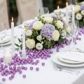 Perline decorative Ø8mm Viola 250 pezzi | Floristik24.it