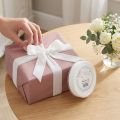 Nastro di velluto, nastro regalo, nastro decorativo, velluto bianco, larghezza 20 mm, lunghezza 10 m | Floristik24.it