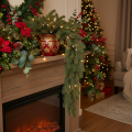 Ramo di abete artificiale per decorazione della tavola di Natale, 108 cm | Floristik24.it