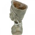 Floristik24 Pianta busto donna africana vaso di fiori in ceramica H29cm